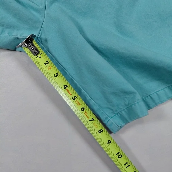 Southern Tide Skipjack Shorts Mens 35 Blue Teal Pima Cotton Modal Chino Coastal - Picture 10 of 12